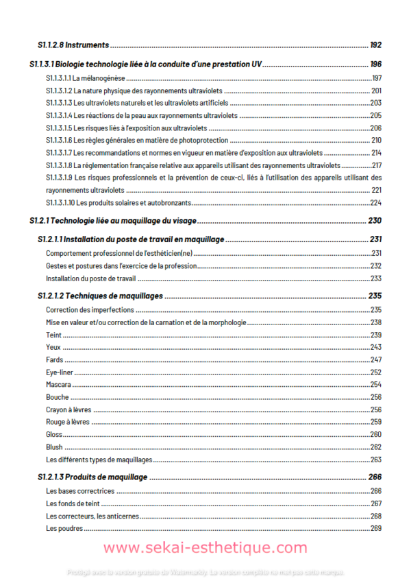 PÔLE 1 / EP1 : Techniques esthétiques du visage, des mains et des pieds - version numérique – Image 6