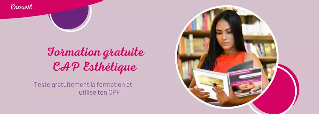 Formation gratuite CAP Esthétique