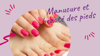 Manucure beauté des pieds