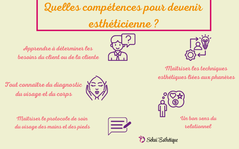 Quelles compétences pour devenir esthéticienne ?​