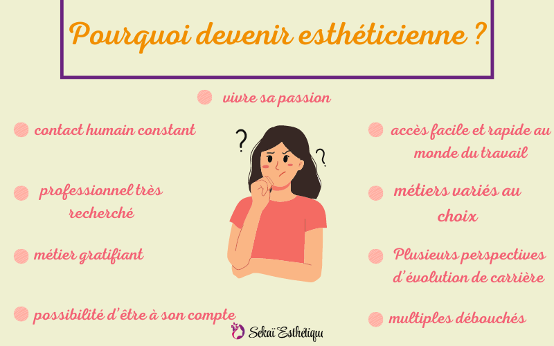 Pourquoi devenir esthéticienne ?