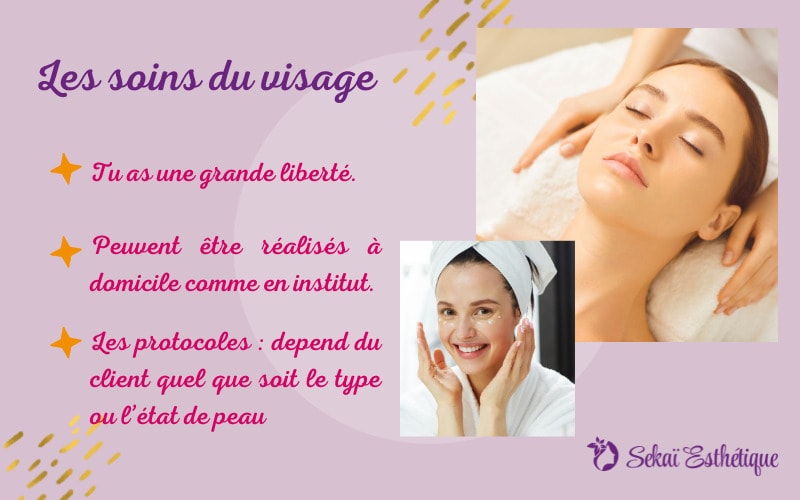 Les soins du visage​