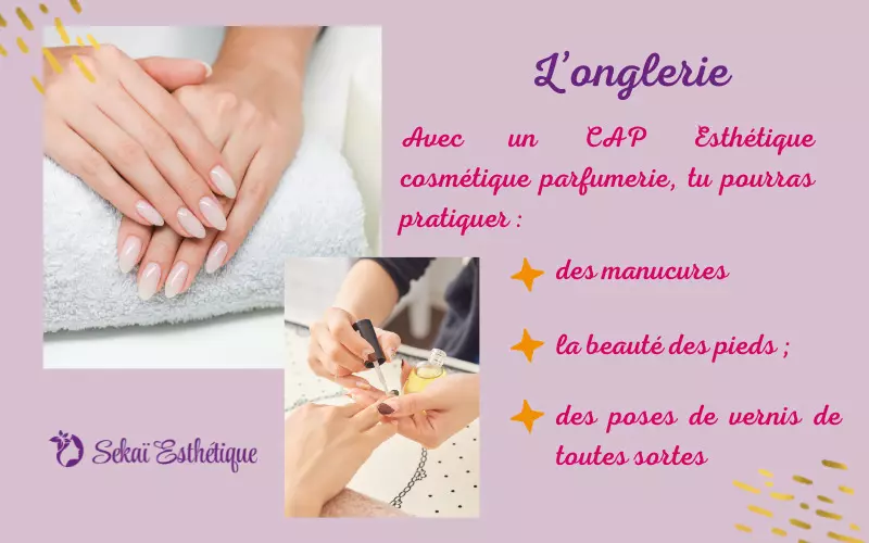 Fiche prestation CAP Esthétique : l'onglerie