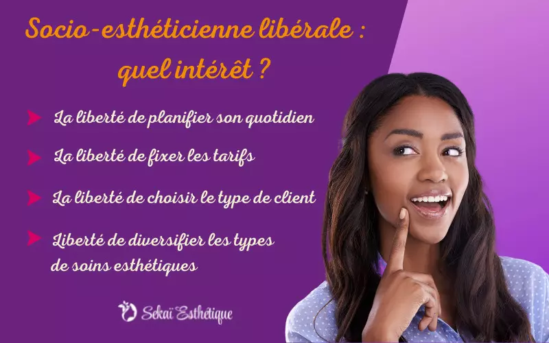 Socio-esthéticienne libérale : quel intérêt ?​