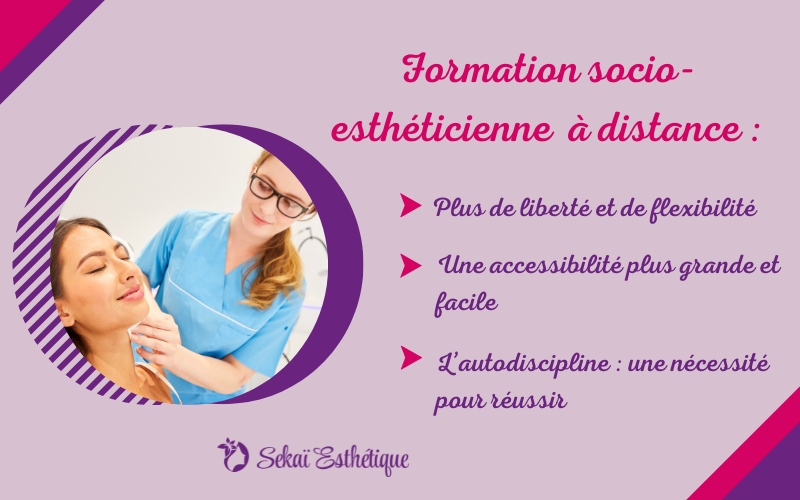 Formation socio-esthéticienne à distance :​