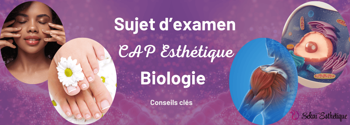 Sujet d'examen CAP Esthétique biologie (conseils clés)
