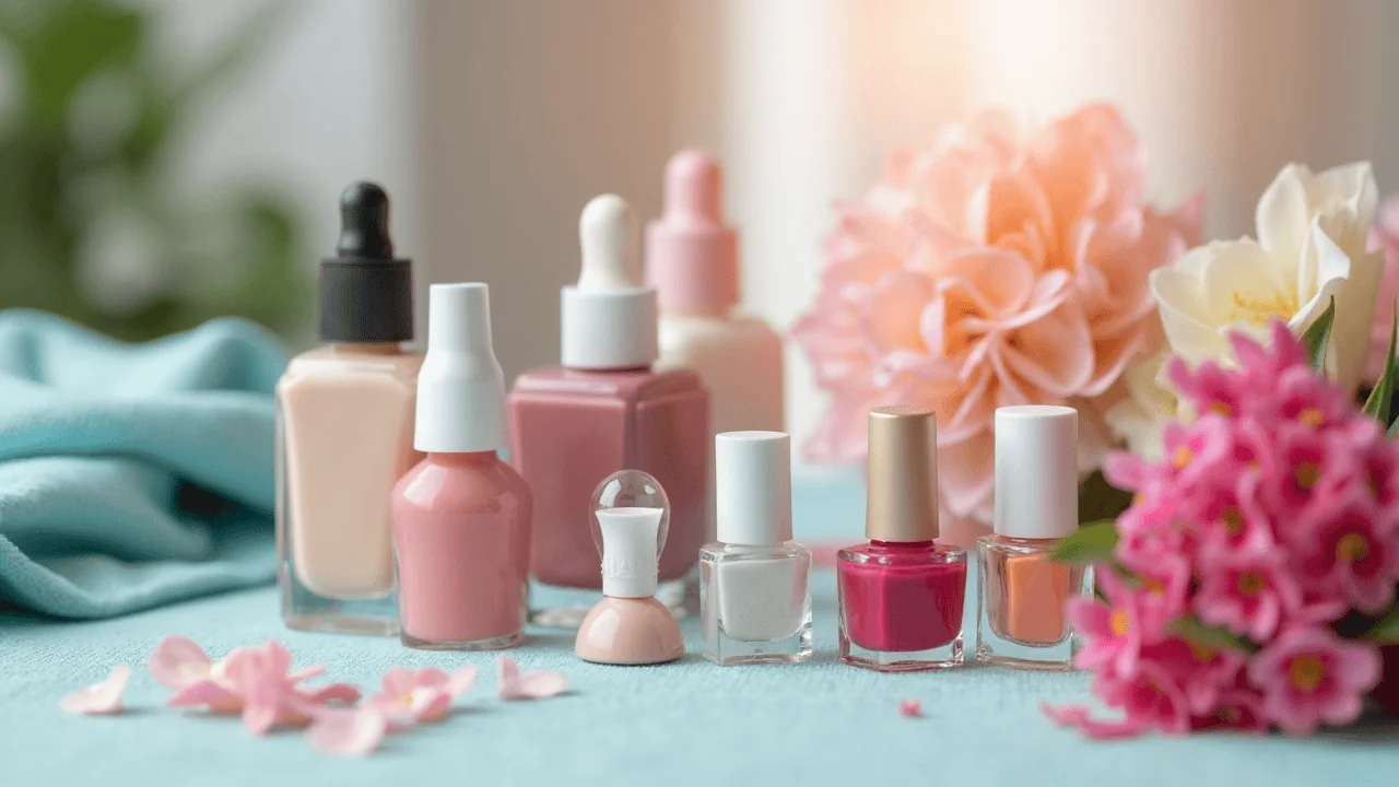 Accessoires de nail art professionnels à intégrer