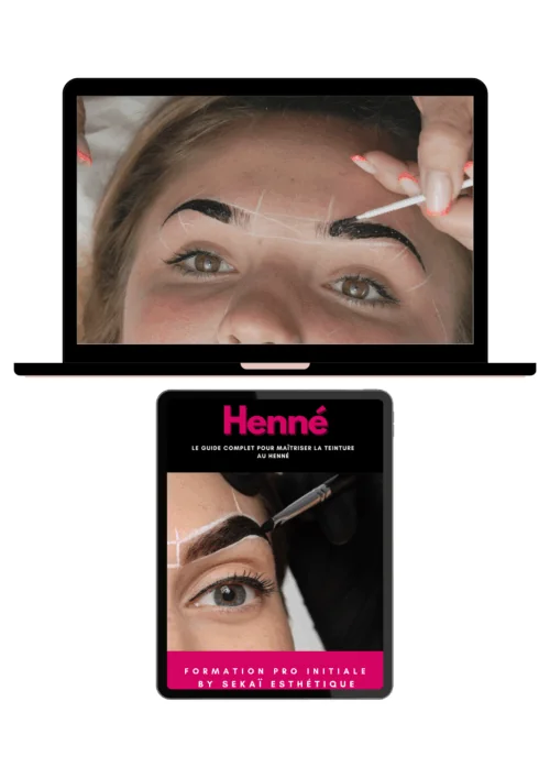 Henné des sourcils – Effet structuré & tenue prolongée