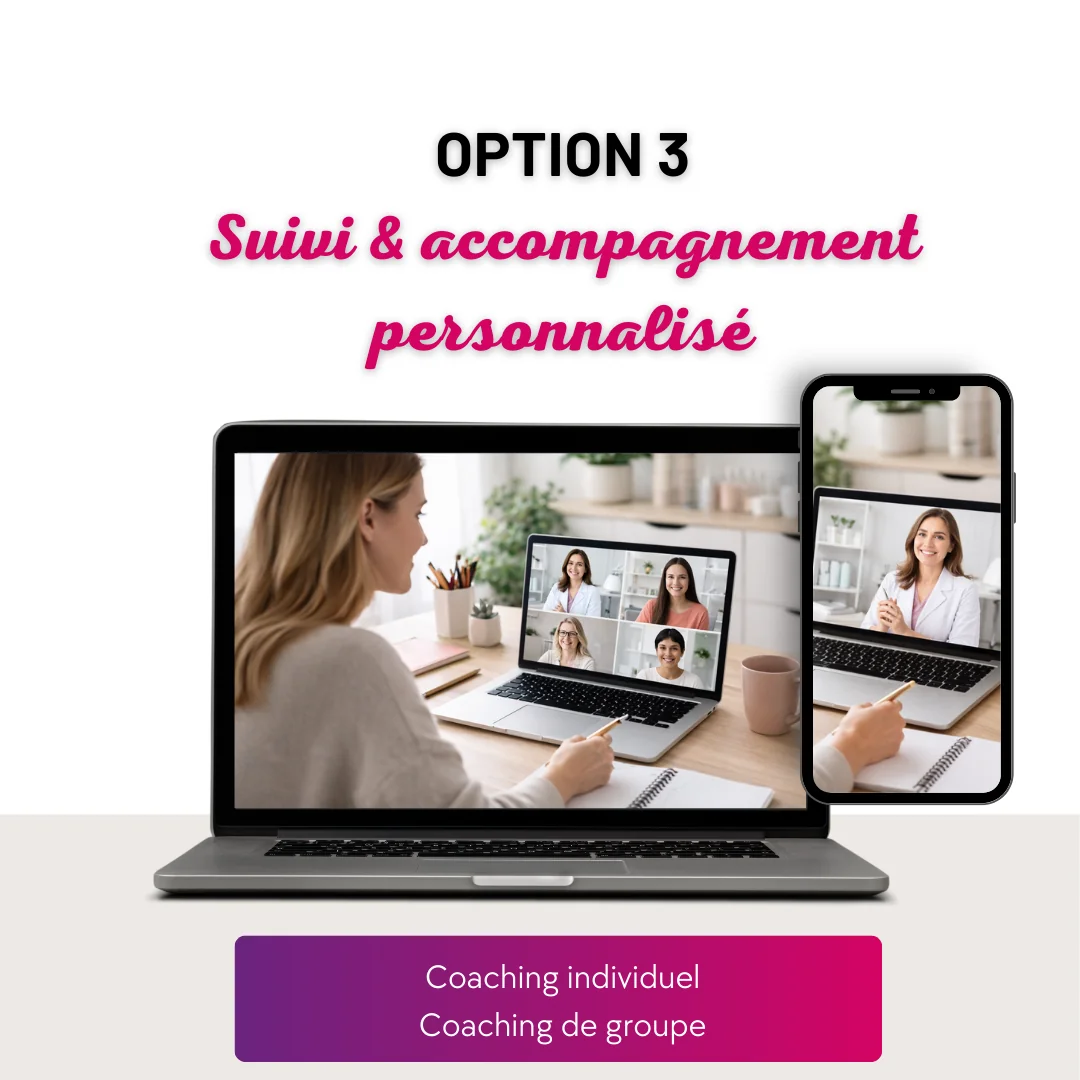 Option 3 - Suivi & accompagnement personnalisé