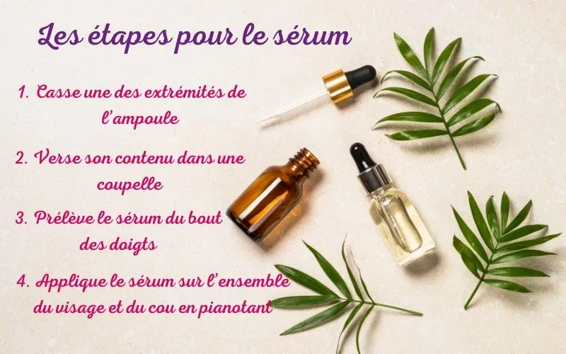 Soin du visage : les étapes d'application du sérum